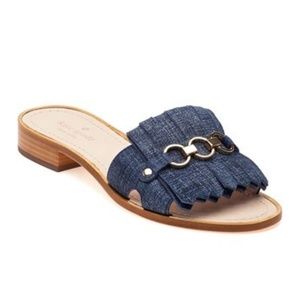 Kate Spade Brie slides in denim